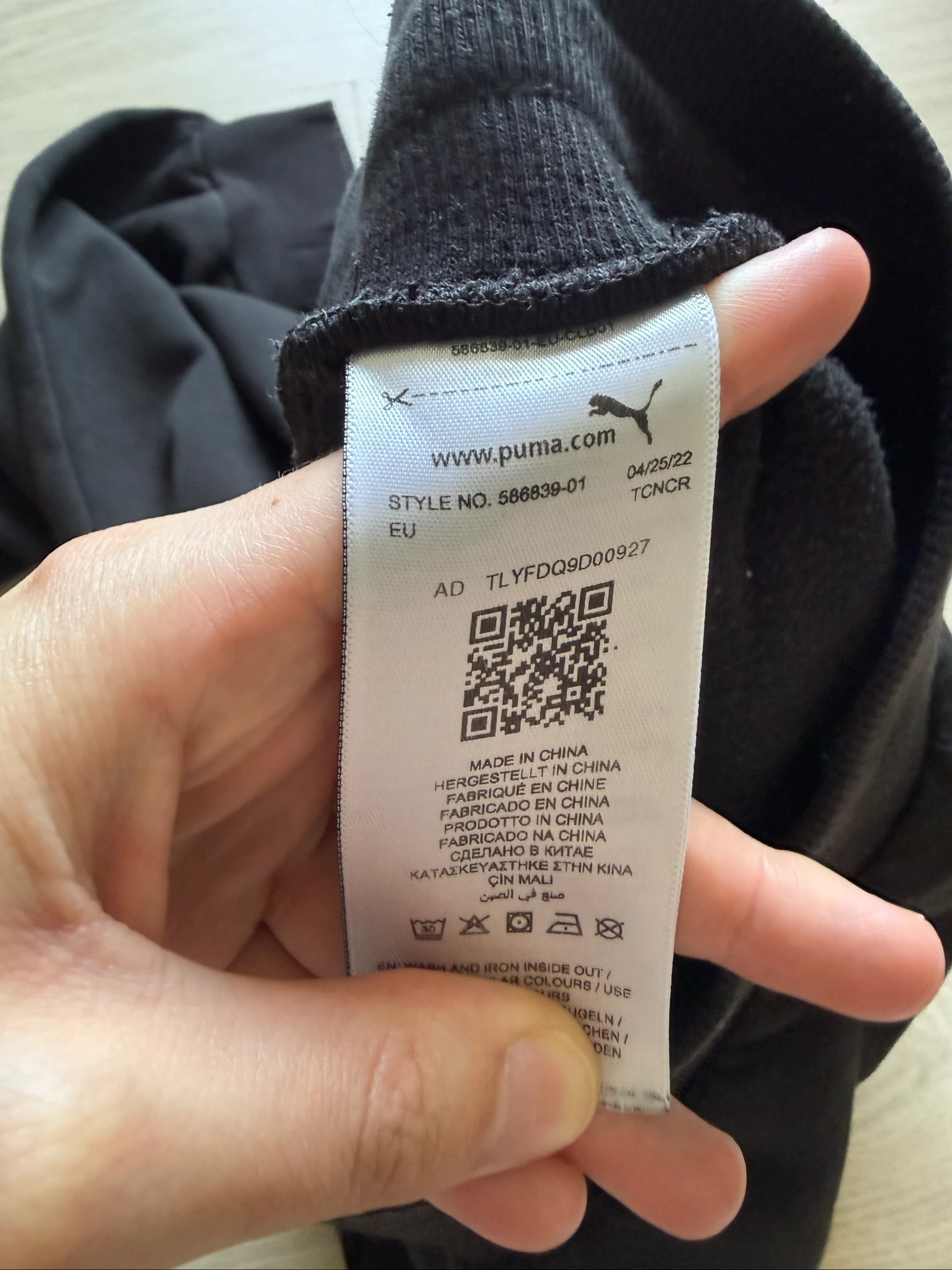 Zwarte joggingbroek Puma maat 36 S – photo 9